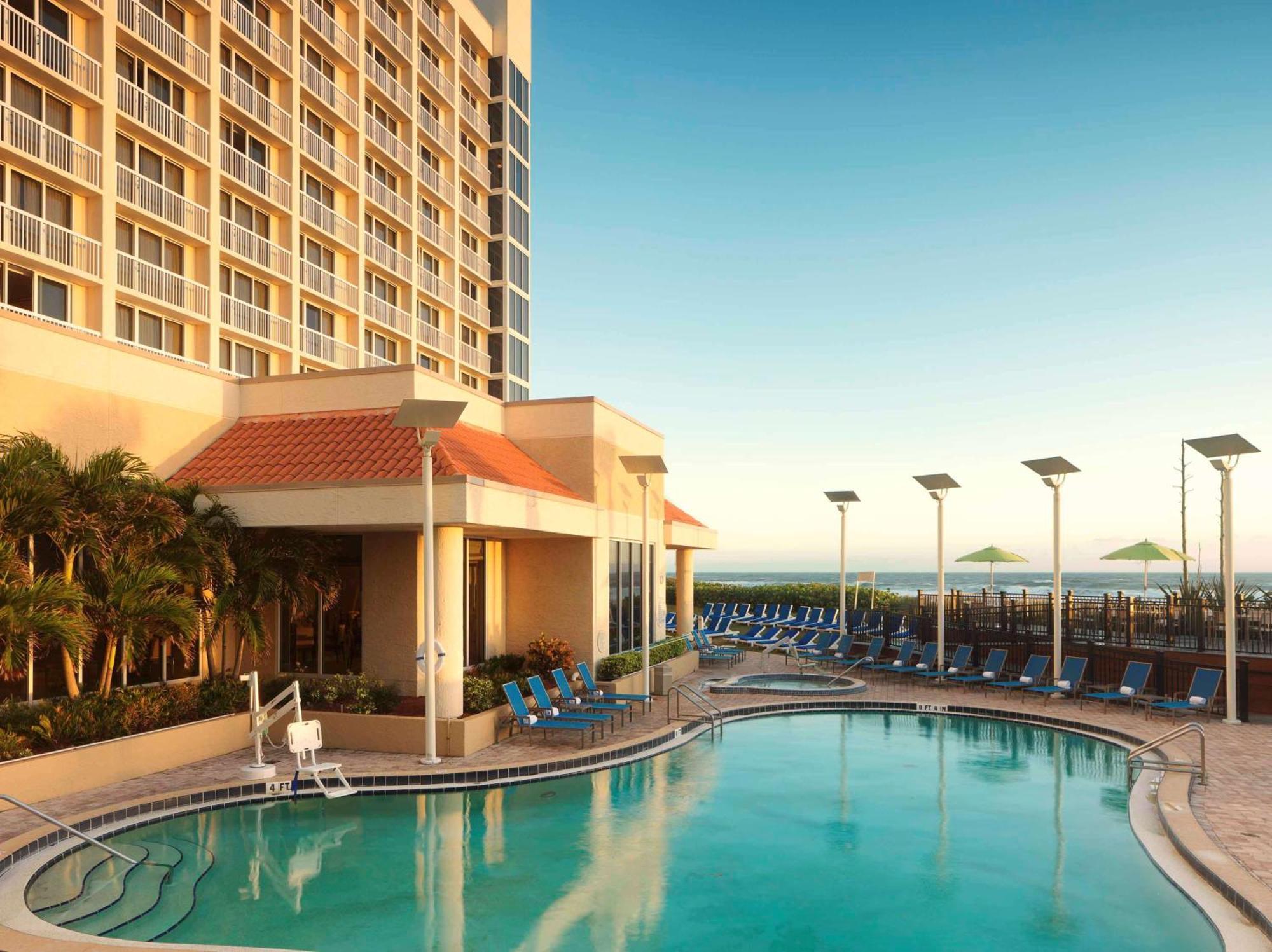 Hilton Melbourne Beach Oceanfront Exteriér fotografie